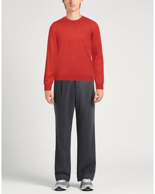 Fedeli Red Jumper for men