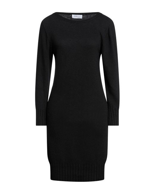 Pianurastudio Black Mini Dress