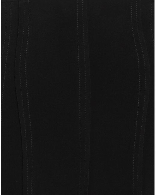Norma Kamali Black Maxi Skirt