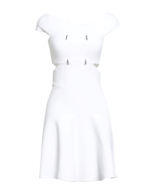 McQ Alexander McQueen White Mini-Kleid