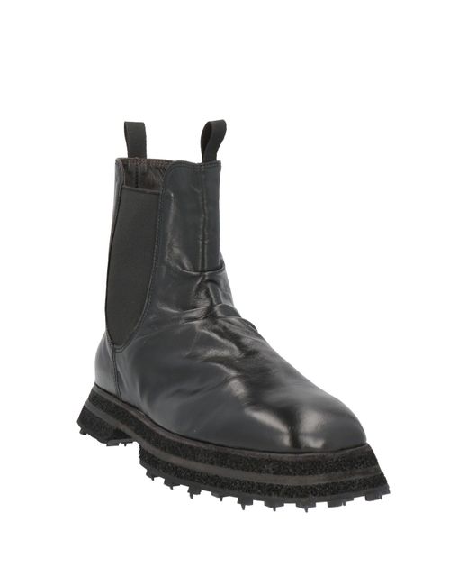 shotof Black Ankle Boots Soft Leather