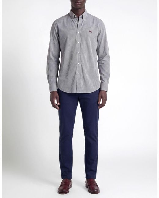 Harmont & Blaine Blue Shirt Cotton for men
