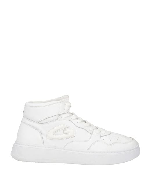 Alberto Guardiani White Sneakers Leather for men