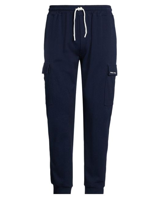 Barba Napoli Blue Trouser for men