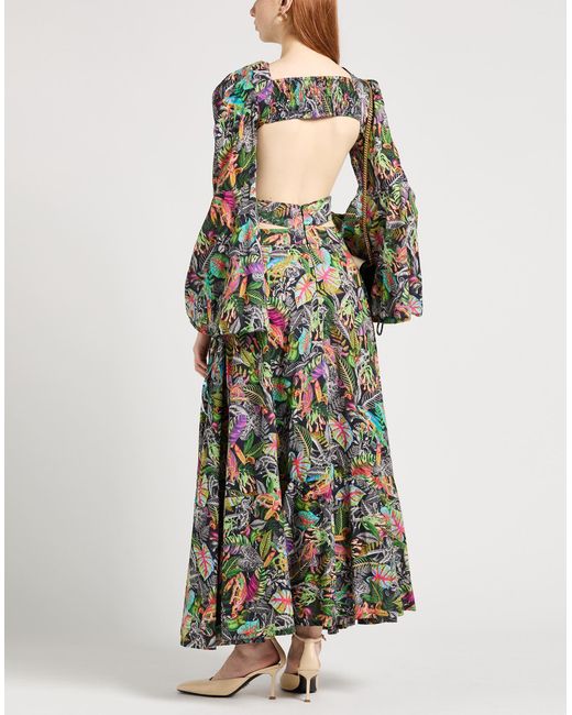 CONNOR & BLAKE Green Maxi-Kleid