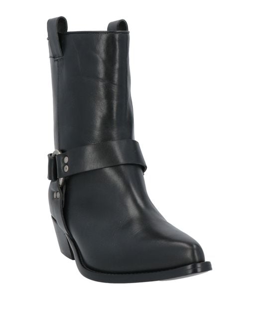 P.A.R.O.S.H. Black Ankle Boots