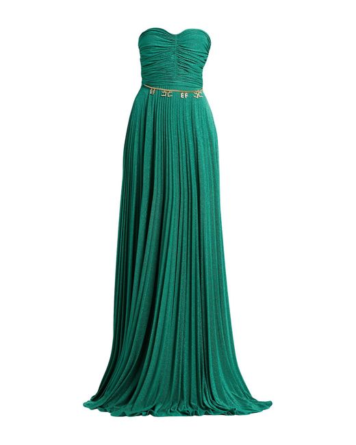 Vestido largo Elisabetta Franchi de color Green