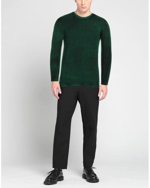 Pullover di 120% Lino in Green da Uomo