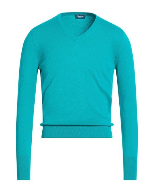 Pullover Drumohr de hombre de color Blue