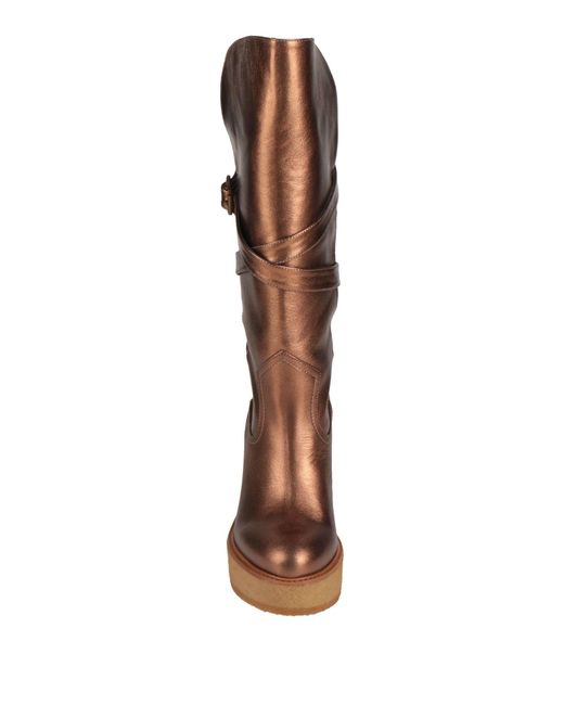 Paloma Barceló Brown Shande Boot Leather