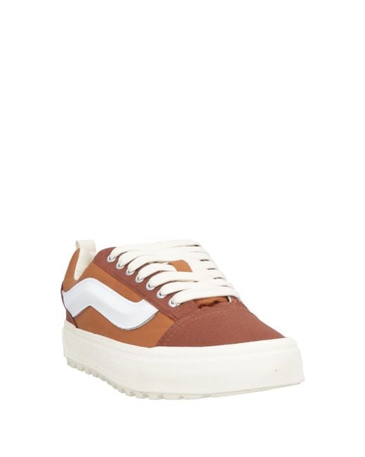 Vans Brown Sneakers Textile Fibers for men