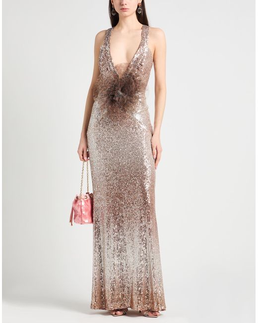 Babylon Natural Maxi-Kleid