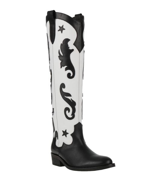Via Roma 15 White Boot