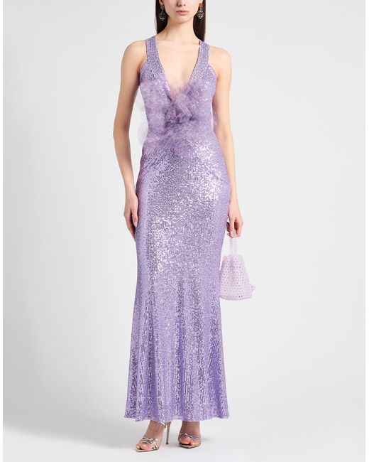 Babylon Purple Maxi Dress