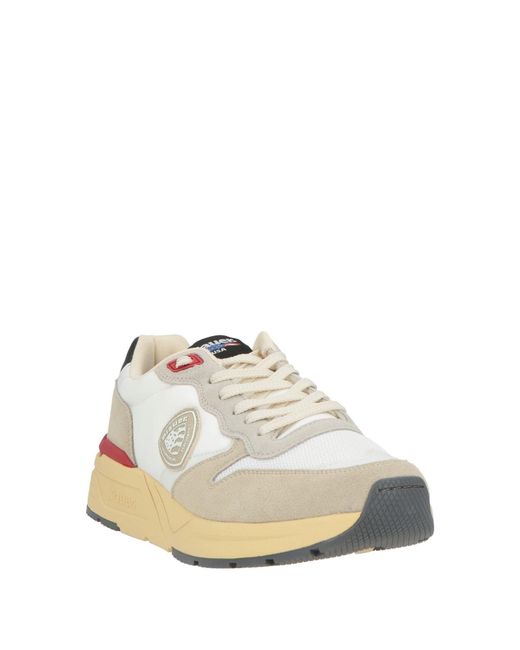 Blauer Sneakers in White für Herren