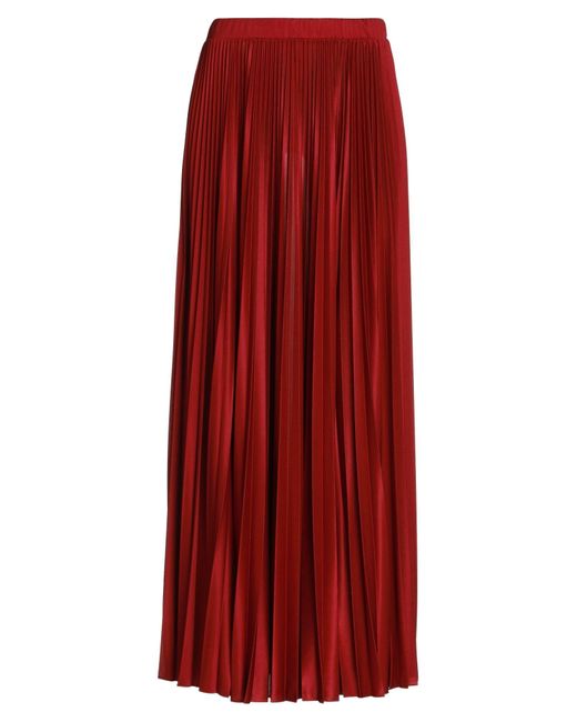 MAX&Co. Red Maxi Skirt