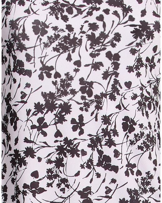 Please White Lilac Top Polyester, Elastane