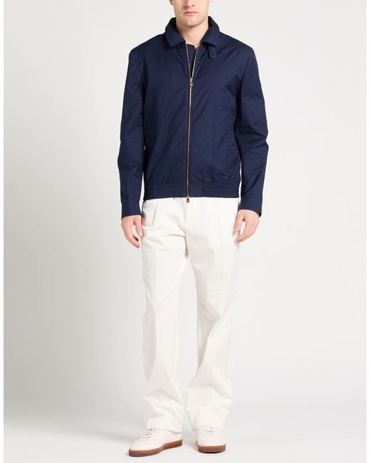 Brunello Cucinelli Blue Jackets for men
