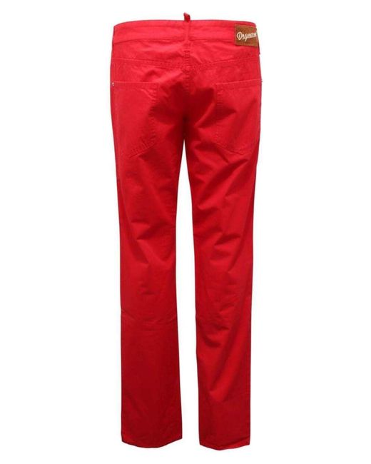DSquared² Jeanshose in Red für Herren