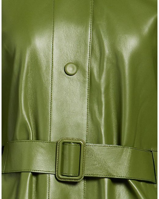 Lanvin Green Coat Lambskin