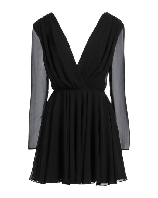 Stefano De Lellis Black Mini Dress Pes