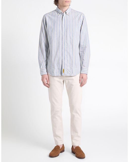 B.D. Baggies Blue Shirt Cotton for men