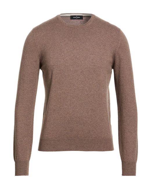 Pullover Gran Sasso de hombre de color Brown