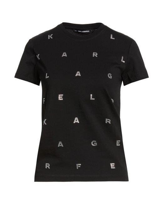 Karl Lagerfeld Black T-Shirt