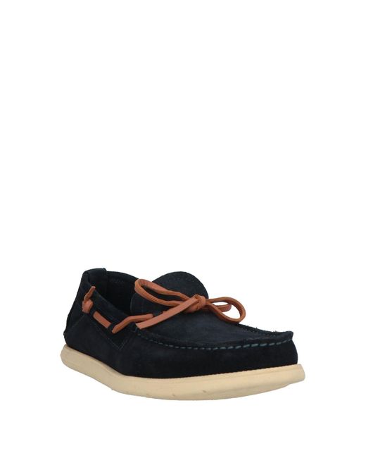 CafeNoir Black Loafers Leather for men