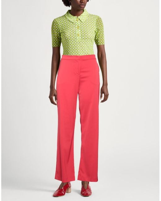 Pinko Red Trouser