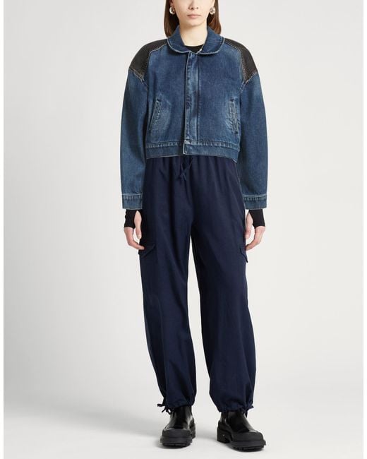 ViCOLO Blue Denim Outerwear Cotton
