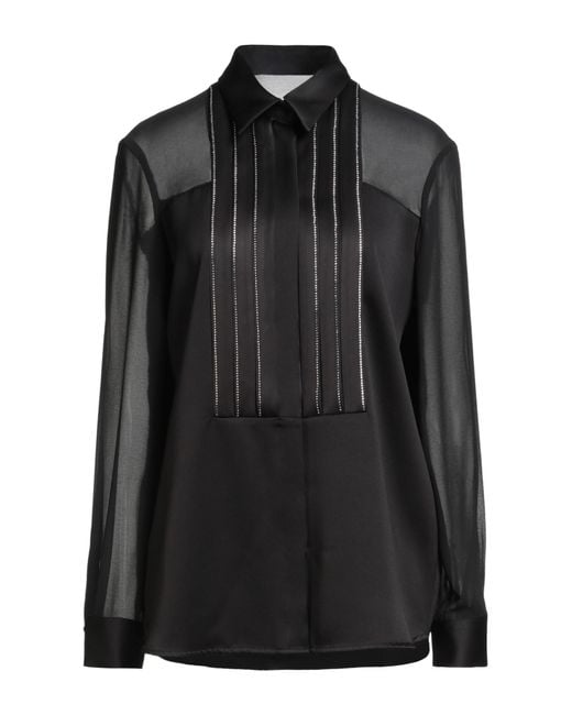 SIMONA CORSELLINI Black Shirt Polyester