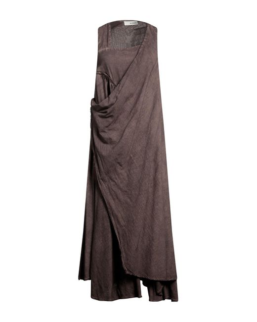 UN-NAMABLE Brown Maxi Dress