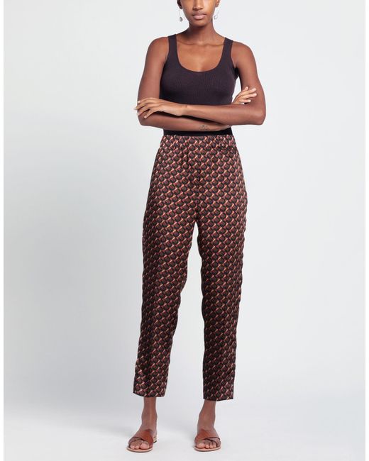 Incotex Red Pants Polyester