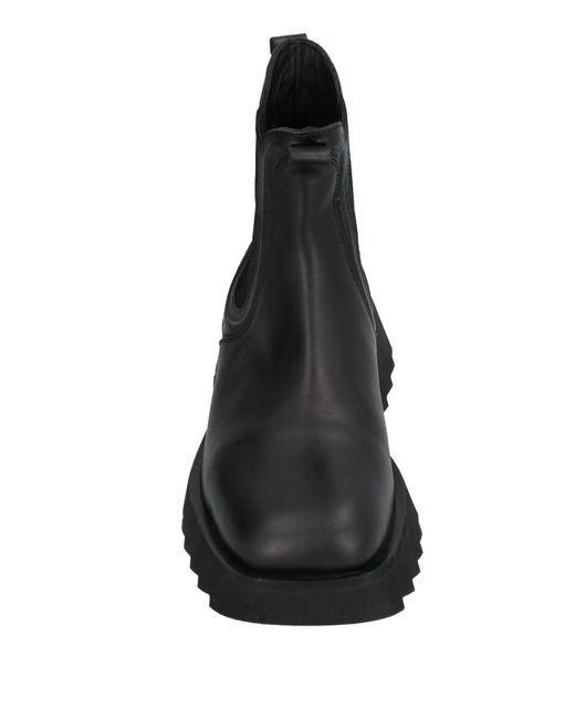 THE ANTIPODE Black Ankle Boots for men