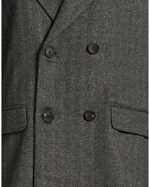 Max Mara Black Charcoal Blazer Viscose, Polyester, Elastane