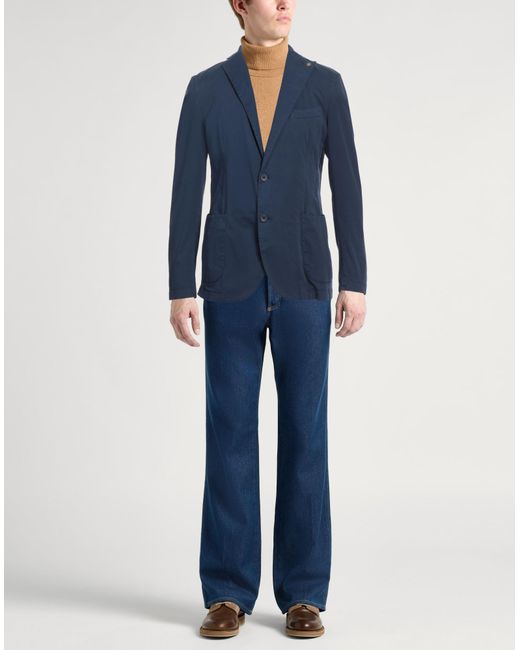 Barbati Blue Blazer for men