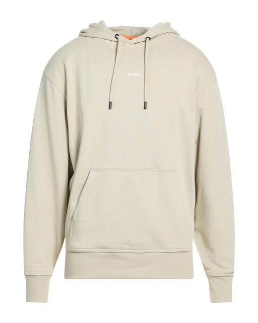 Sudadera Boss de hombre de color Natural