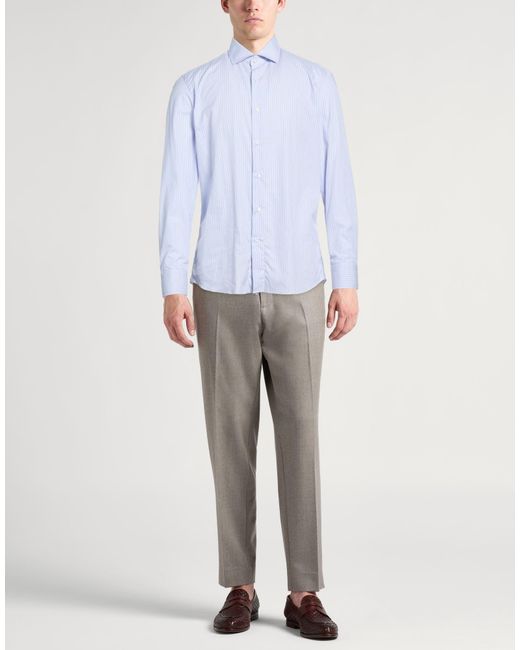 Caruso Blue Shirt for men