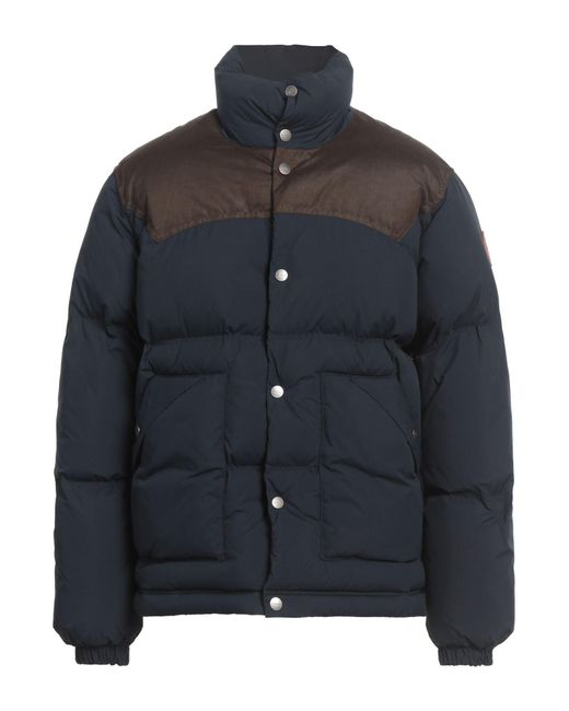 Gant Blue Puffer Nylon, Cotton, Polyester for men