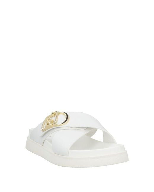 Liu Jo White Sandals Leather