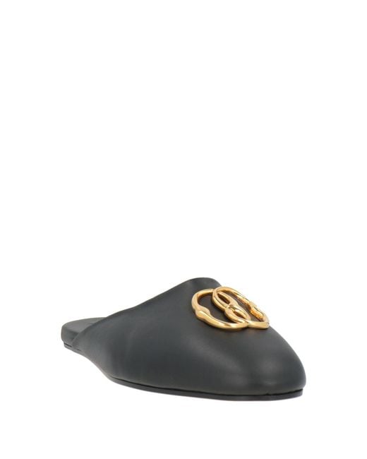 Bally Black Mules & Clogs Lambskin for men