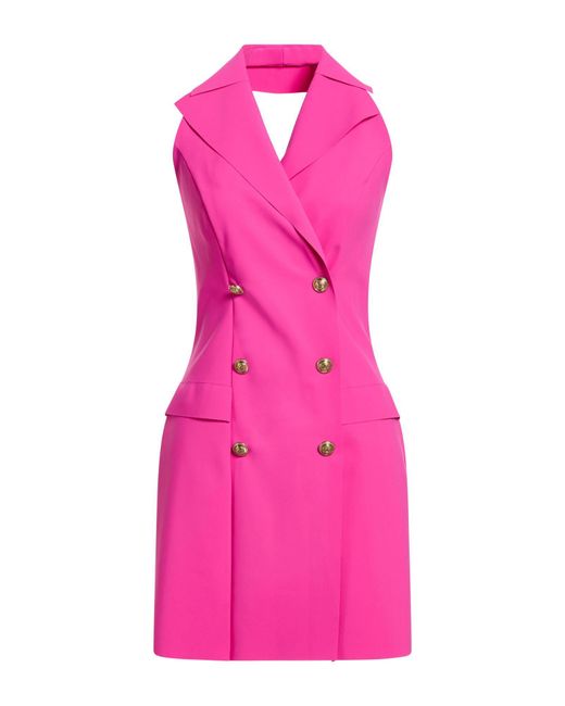 La Petite Robe Di Chiara Boni Pink Mini Dress Polyamide, Elastane