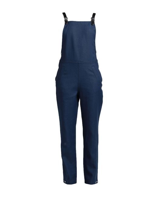 Burberry Blue Dungarees