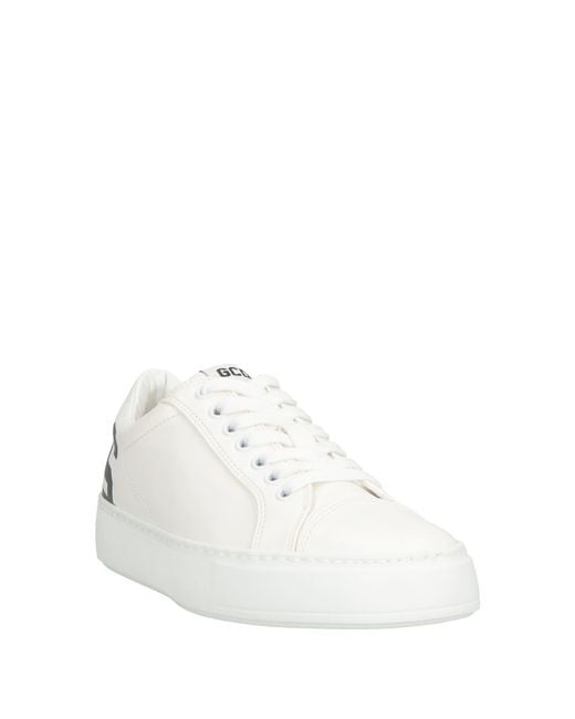 Gcds Natural Sneakers Leather