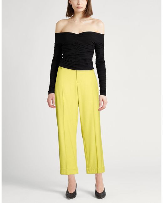 Alysi Yellow Trouser
