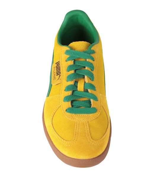 PUMA Yellow Trainers for men