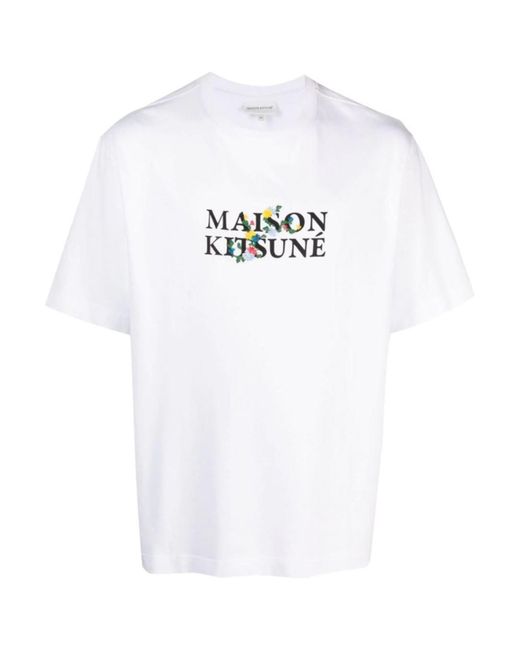 Maison Kitsuné T-shirts in White für Herren
