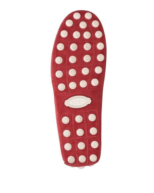 Tod's Red Loafers for men