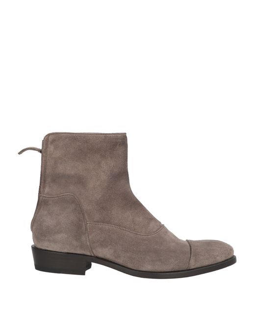 Tagliatore Brown Ankle Boots Leather for men